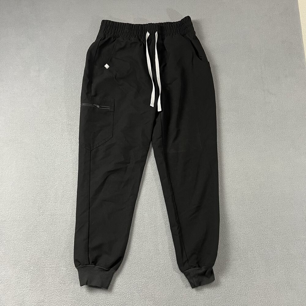 FIGS Pants Womens Size Small Black Zamora Jogger Scrub Nurse Tech Collection